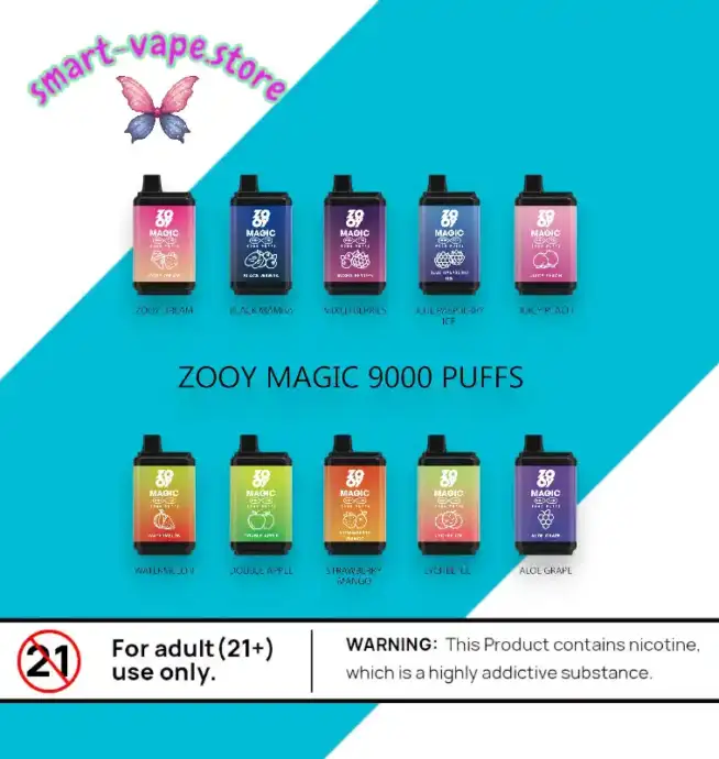 ZOOY MAGIC 9000 Puffs